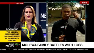 Molewa family battles with loss