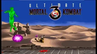 Ultimate Mortal Kombat 3 - Kabal【TAS】