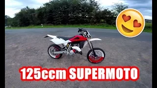 Husqvarna Sm 125 | SUPERMOTO | Probefahrt