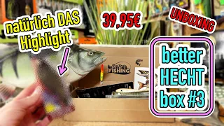 Auf in die Jagdsaison! Was kann die BETTER HECHT BOX für NUR 40€? Unboxing Better Fishing Hecht Abo