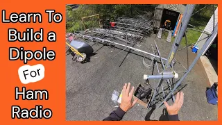 DIY How To Build A Dipole Antenna - Ham Radio