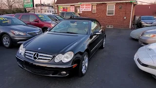 2006 Mercedes Benz clk 350- convertible- beautiful car-