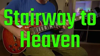 Led Zeppelin - Stairway to Heaven solo - Gibson Les Paul Custom Shop Cover