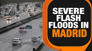 Severe Flooding Strikes Madrid | Spain On Red Alert | News9