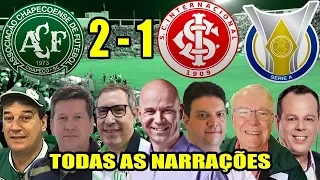 Todas as narrações - Chapecoense 2 x 1 Internacional / Brasileirão 2018