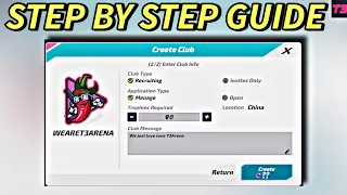 How To Create A Club in T3 Arena