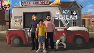 YOU CAN NEVER ESCAPE FROM KIDNAPPER ICE SCREAM UNCLE || ICE SCREAM 3