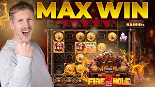 MAXWIN ON FIRE IN THE HOLE 2 - RECORD WIN?  WITH CASINODADDY 🧨