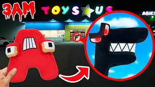 DO NOT BUY ALPHABET LORE PLUSHIES FROM THE TOY STORE AT 3AM!! *CURSED ALPHABET LORE TOYS*