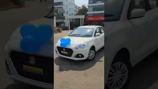 Taking Delivery of Maruti Suzuki Dzire VXi 2022 BS6 #shorts#newcar#delivery #asmr #modified