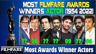 Top 10 Most Filmfare Awards Winner Actor of Bollywood | List of Filmfare Award records till 2022.