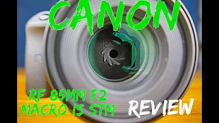 Canon RF 85mm F2 Macro review! Great budget lens, but not for everyone...