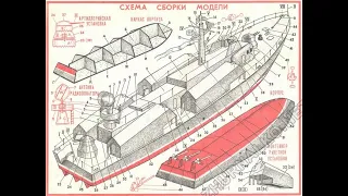 Презентация набора для сборки модели ракетного катера