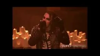 Motionless In White Live on Yahoo - Immaculate Misconception (video 13)