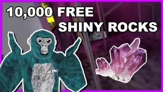 How To Get 10,000 Shiny Rocks For FREE In Gorilla Tag!