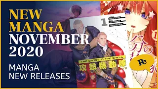 New Manga November 2020 | What to buy for your manga collection