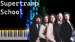 Supertramp - School Piano Tutorial [Nivek.Piano]