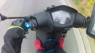 scooter peugeot Kisbee 2 temps 50 km cube qui monte à 80 km heure vidéos 2