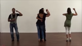 apprendre la kizomba, le 3 temps