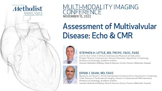 MULTI-MODALITY IMAGING CONFERENCE - Assessment of Multivalvular Disease: Echo & CMR
