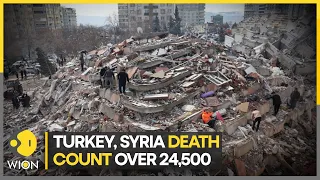 Turkey, Syria death count over 24,500; woman rescued after 128 hours in rubble | World News | WION