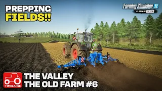 PREPPING FIELDS!! The Valley The Old Farm Farming Simulator 22 timelapse # 6