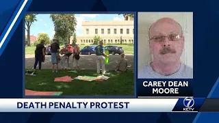 Death penalty protest in Lincoln