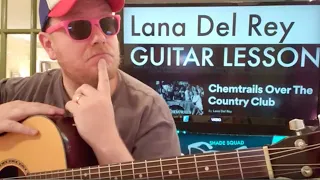 How To Play White Dress Guitar Lana Del Rey // easy guitar tutorial beginner lesson easy chords