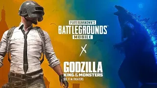 PUBG MOBILE GODIZLLA VS KONG | GODZILLA ON ERANGEL MAP - #shorts #trending #aryzun