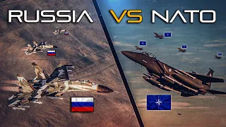 F-15E Strike Eagle/ F/A-18C Hornet/ F-16C Viper Vs Su-27 Flanker / Mig-29 / Su--30 | DCS |