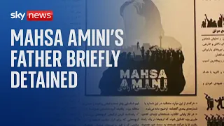 Mahsa Amini's father detained and released on anniversary of her death