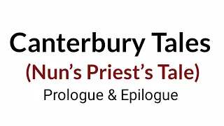 Canterbury Tales : The Nun’s Priest’s Tale in Hindi