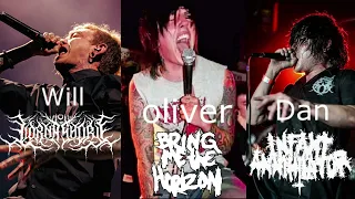 Pray for plagues (Infant annihilator, Lorna shore, Bring me the horizon)