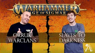 [ITA] - Battle Report Age of Sigmar 3.0 -Slaves to Darkness VS Orruk Warclans - #newaos