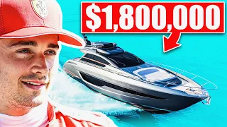 How Charles Leclerc Spends His Millions?