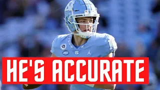 Drake Maye Is Dropping DIMES Against Appalachian State - North Carolina Highlights And Film Study