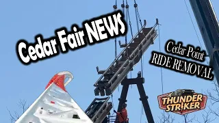 Cedar Fair BIG NEWS - Rethemes and Removals