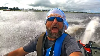 Crossing ENTIRE State of Florida Coast to Coast on Jet Skis (intense ride)
