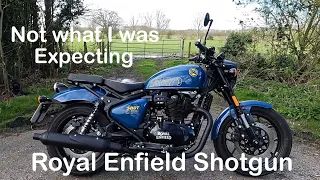 Royal Enfield Shotgun 650 - Not what I was expecting