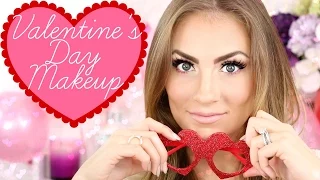 Valentine's Day Soft Glam Makeup Tutorial | Easy Romantic Date Night Look | Angela Lanter