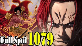 FULL One Piece 1079 (SPOILER) - SHANKS Tóc Đỏ ĐÁNG SỢ Như ROGER !!! KID Thảm Bại !!!