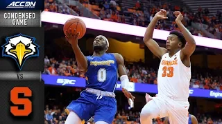 Morehead State vs. Syracuse Condensed Game | 2018-19 ACC Basketball