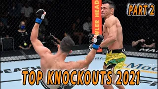 Top MMA knockouts 2021/part 2