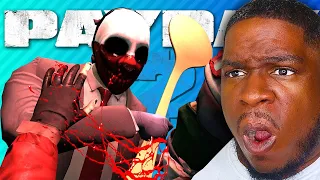 TheRussianBadger - CLOWNS ROBBING BANKS WITH SPOONS | Payday 2 REACTION