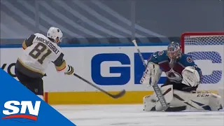 Jonathan Marchessaut Beats Philipp Grubauer With Quick Wrister To Score On Penalty Shot