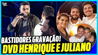 DVD HENRIQUE E JULIANO 2021 - BASTIDORES da GRAVAÇÃO!!! (VLOG)