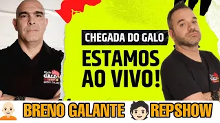 🔴 CHEGADA DO GALO EM CARIACICA AO VIVO COM REPSHOW E BRENO GALANTE! ENTREVISTA JOGADORES!