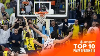 Top 10 Plays | Round 11| 2023-24 Turkish Airlines EuroLeague