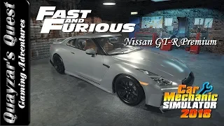 CMS 2018 Fast & Furious - Nissan GTR Premium