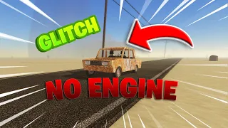 A DUSTY TRIP ROBLOX GLITCH [ HOW TO DRIVE WITH NO ENGINE, OR FUEL ]